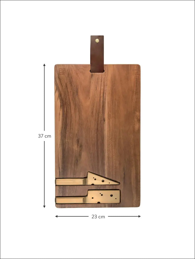 Sūrio pjaustymo ir serviravimo lentelė DI2508 - €30 Save 55% 25-50, __label:Pristatymas 1-2 d.d., color-auksine,