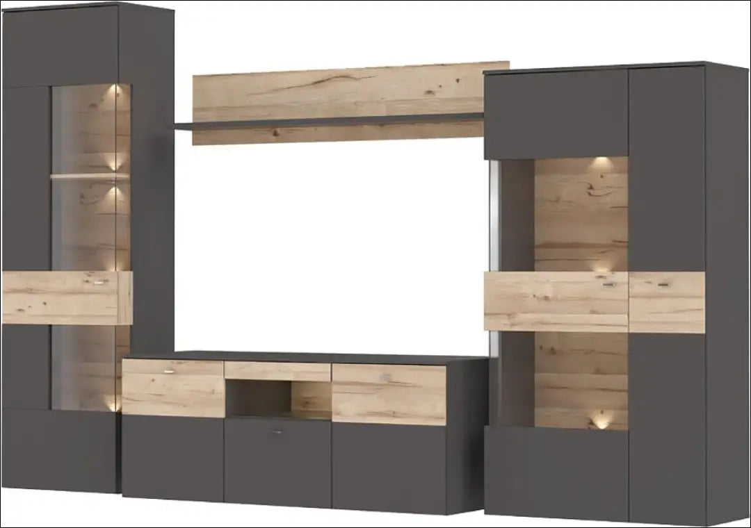 Svetainės komplektas su LED apšvietimu SI2176 - €430 Save 50% __label:Pristatymas 1-2 d.d., biuro-baldai,