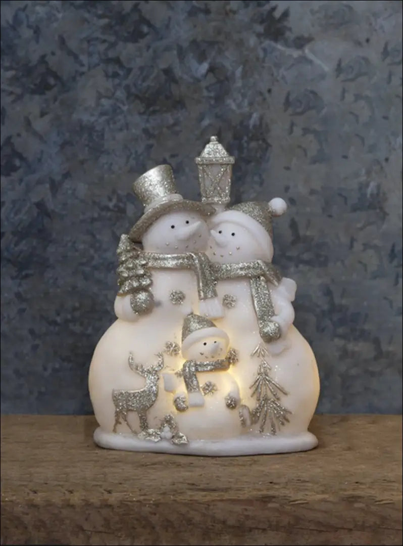 Šviečianti sniego senių šeima DA313 - €17 Save 50% __label:Pristatymas 1-2 d.d., kaledos, under-25 Iki €25 Holiday