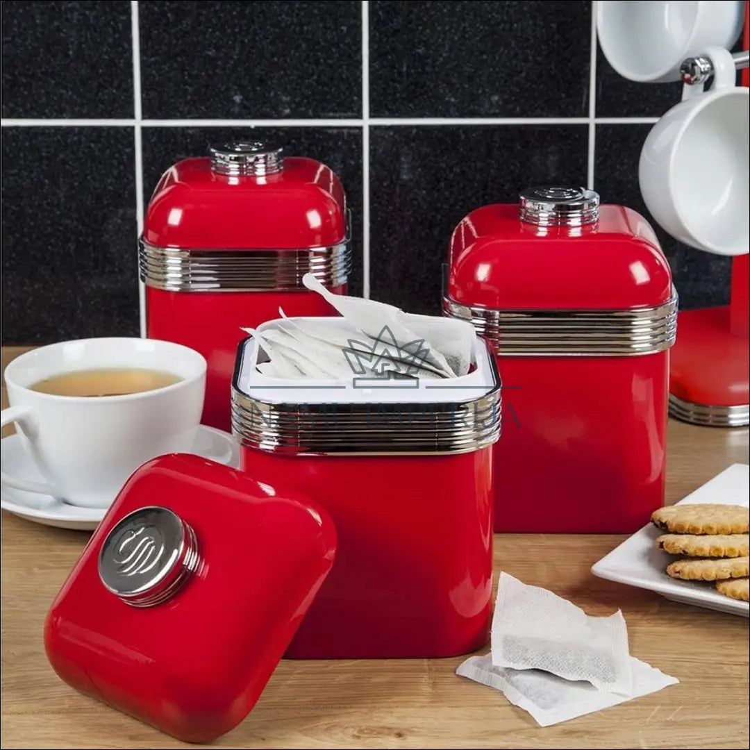 Swan retro laikymo skardinių rinkinys (3vnt) DA0043 - €39 Save 50% 25-50, __label:Pristatymas 1-2 d.d., virtuves,