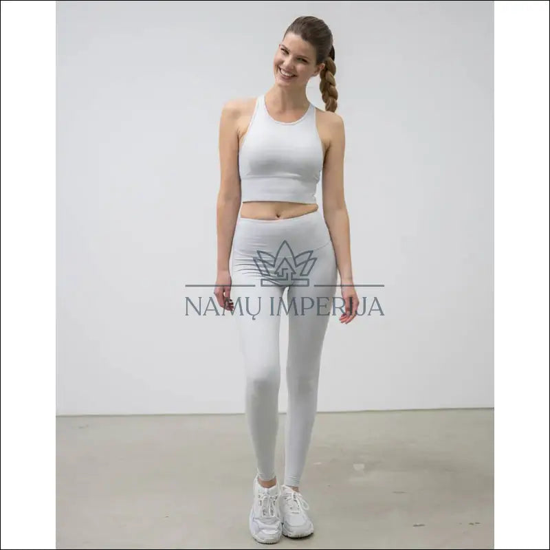 Tamprės aukštu liemeniu “Kuuno” DI7698 __label:Pristatymas 1 2 d.d., color pilka, drabuziai, material elastanas,