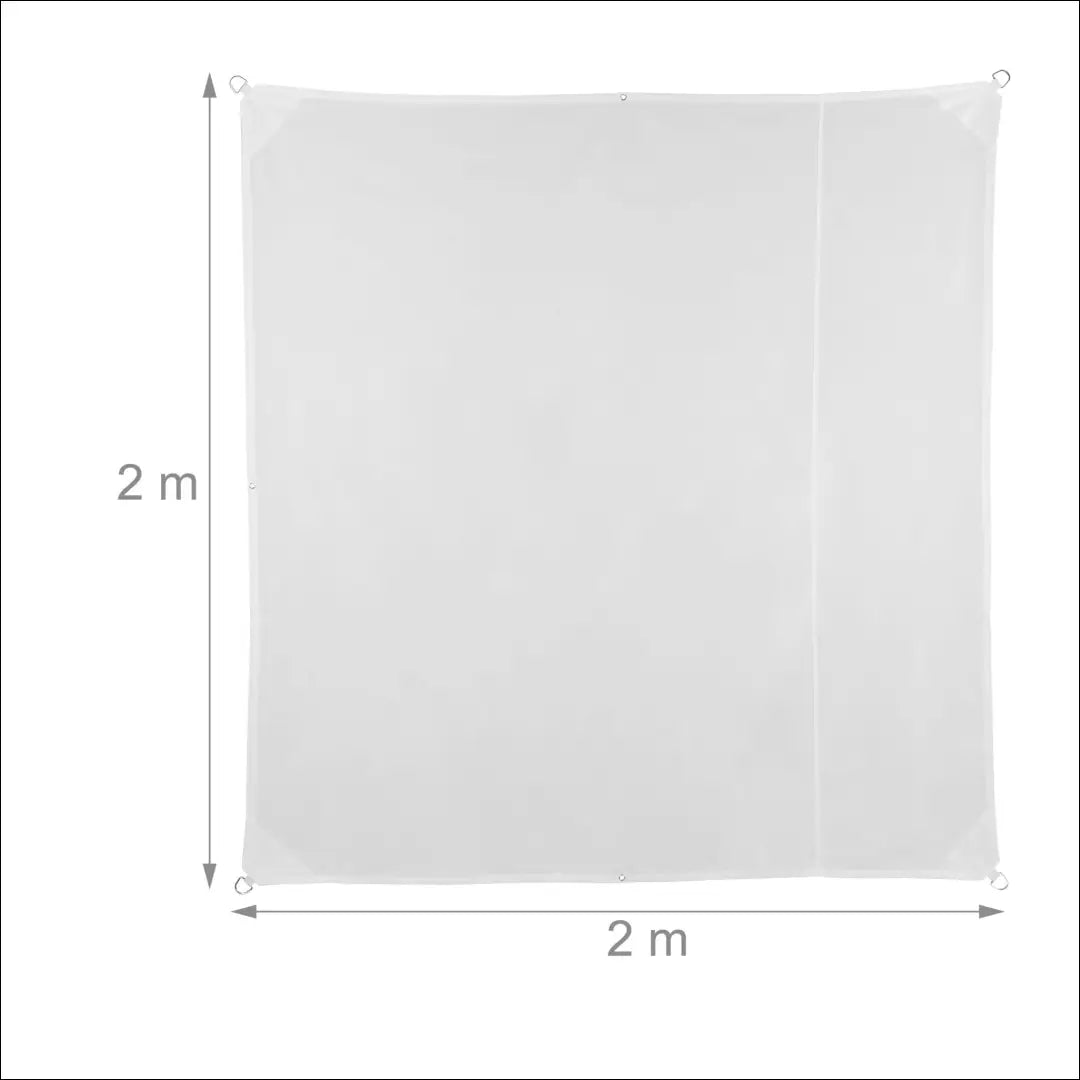 Tentas nuo saulės (2x2m) LI718 - €24 Save 50% __label:Pristatymas 1-2 d.d., color-balta, kita, lauko baldai,
