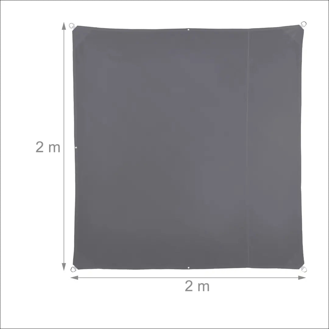 Tentas nuo saulės (2x2m) LI719 - €24 Save 50% __label:Pristatymas 1-2 d.d., color-pilka, kita, lauko baldai,