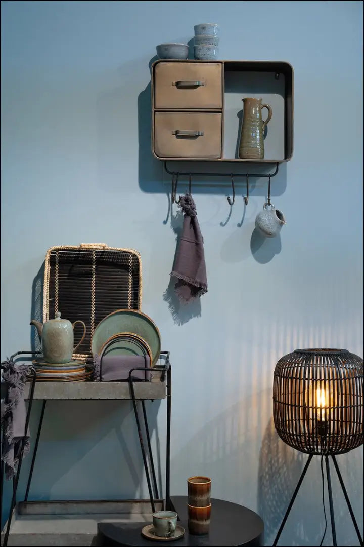 Toršeras DI10387 - €63 Save 50% 50-100, __label:Pristatymas 1-2 d.d., color-juoda, interjeras, material-bambukas €50