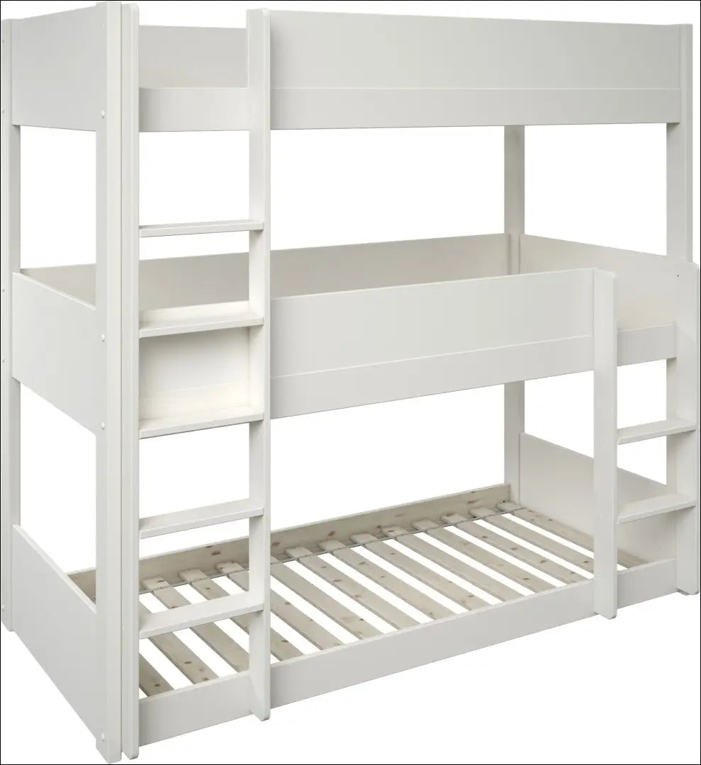 Triaukštė lovytė GI757 - €315 Save 50% __label:Pristatymas 1-2 d.d., color-balta, lovos-miegamojo, material-mdf,