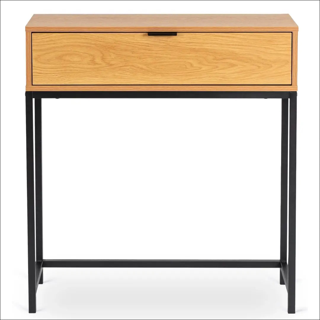 Konsolė staliukas juodos spalvos / ąžuolo TE410 - €62 Save 15% 50-100, __label:Pristatymas 5-14 d.d., elite, uzsakomi,
