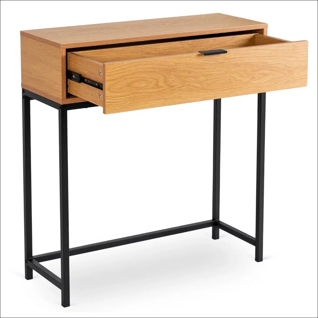 Konsolė staliukas juodos spalvos / ąžuolo TE410 - €62 Save 15% 50-100, __label:Pristatymas 5-14 d.d., elite, uzsakomi,
