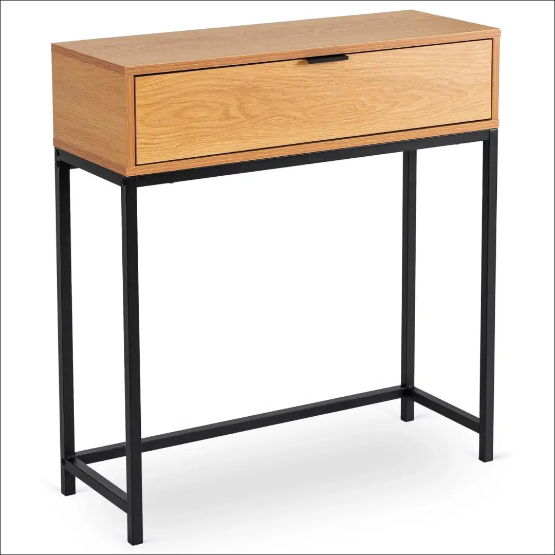 Konsolė staliukas juodos spalvos / ąžuolo TE410 - €62 Save 15% 50-100, __label:Pristatymas 5-14 d.d., elite, uzsakomi,
