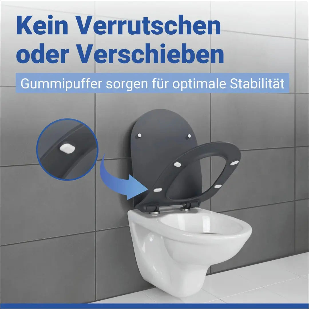 Tualeto dangtis DI12520 - €37 Save 50% 25-50, __label:Pristatymas 1-2 d.d., color-pilka, kita, vonios-aksesuarai Toilet