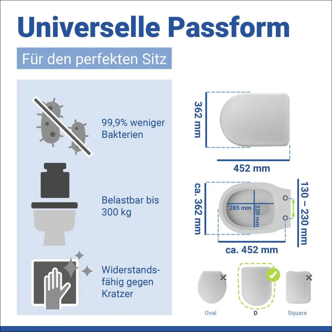 Tualeto dangtis DI12520 - €37 Save 50% 25-50, __label:Pristatymas 1-2 d.d., color-pilka, kita, vonios-aksesuarai Toilet