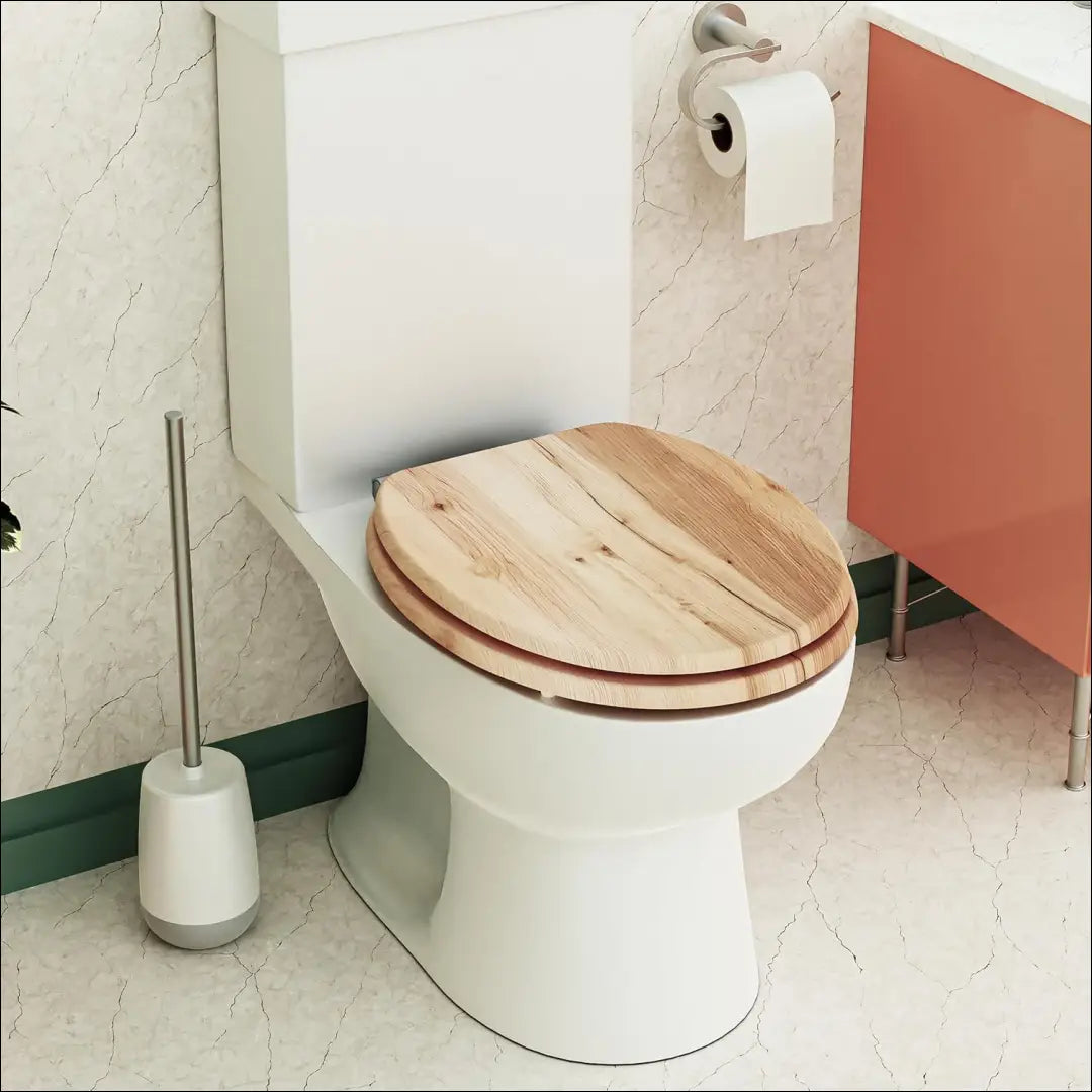 Tualeto dangtis KI1495 - €53 Save 50% 50-100, __label:Pristatymas 1-2 d.d., color-ruda, kita, material-mediena €50