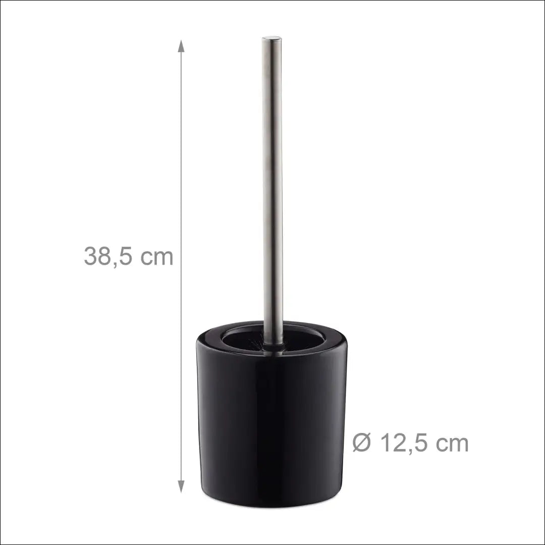 Tualeto šepetys DI9333 - €11 Save 55% __label:Pristatymas 1-2 d.d., color-juoda, interjeras, material-keramika,