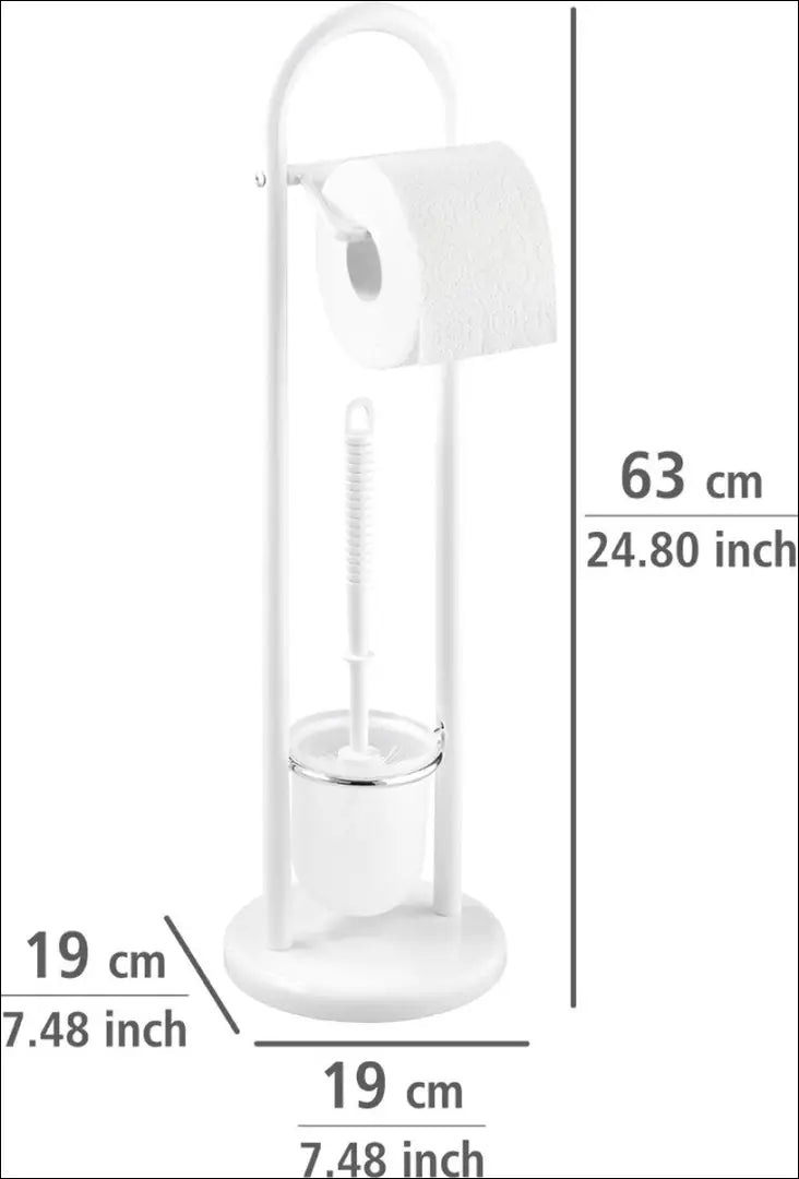 Tualeto šepetys su popieriaus laikikliu DI10213 - €24 Save 50% __label:Pristatymas 1-2 d.d., color-balta,