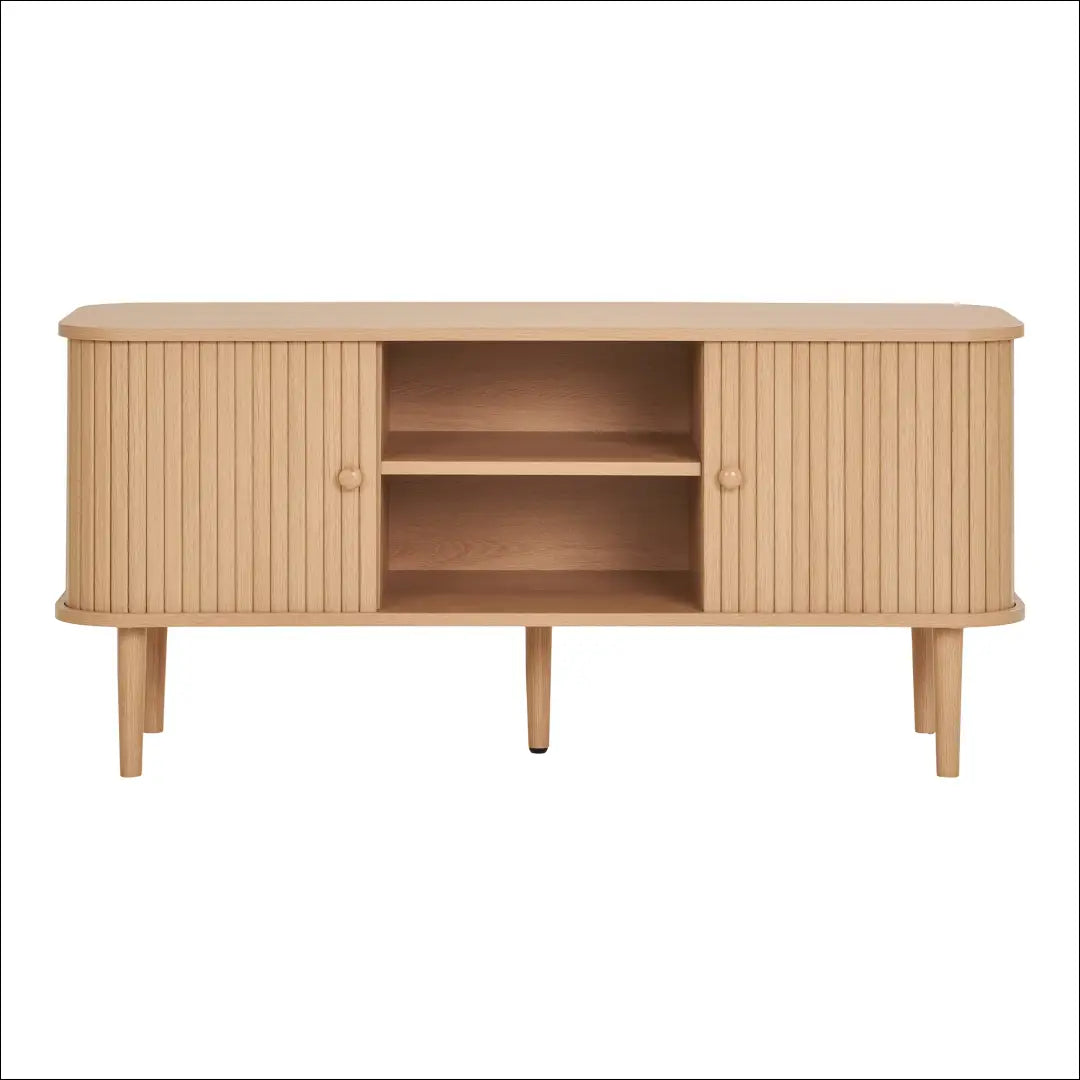 TV staliukas 2 durys natūralios spalvos 113x40x52 cm RD471 - €186 Save 15% 100-200, __label:Pristatymas 5-14 d.d.,