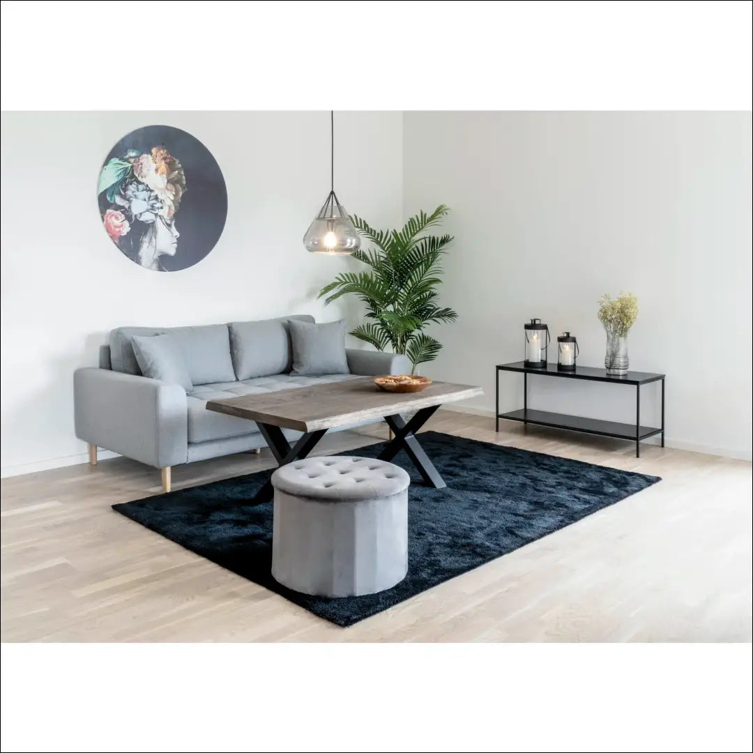 TV staliukas 2 lentynos juodas rėmas 100x36x45 cm RD470 - €82 Save 15% 50-100, __label:Pristatymas 5-14 d.d., Juoda,