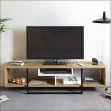 Įkelti vaizdą į galerijos rodinį, TV staliukas SI1014 - €72 Save 60% 50-100, color-balta, color-juoda, color-ruda, material-mediena Balta | Namų
