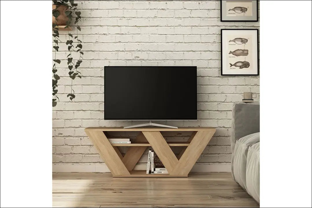 TV staliukas SI1136 - €51 Save 70% 50-100, __label:Pristatymas 1-2 d.d., color-ruda, material-mediena, pushas €50