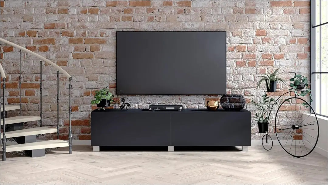 TV staliukas SI1625 - €74 Save 50% 50-100, __label:Pristatymas 1-2 d.d., color-juoda, material-mediena, svetaines €50