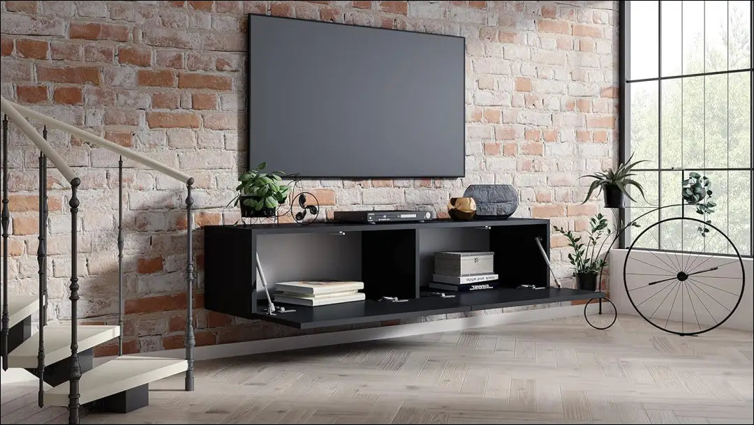 TV staliukas SI1625 - €74 Save 50% 50-100, __label:Pristatymas 1-2 d.d., color-juoda, material-mediena, svetaines €50