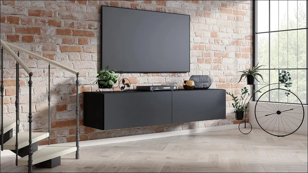 TV staliukas SI1625 - €74 Save 50% 50-100, __label:Pristatymas 1-2 d.d., color-juoda, material-mediena, svetaines €50