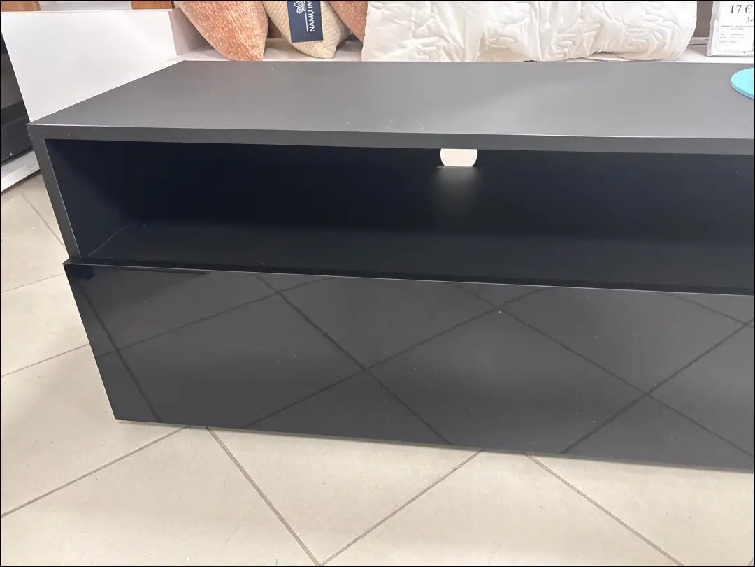 TV staliukas SI1758 - €80 Save 70% 50-100, __label:Pristatymas 1-2 d.d., color-juoda, material-mediena, pazeistas €50