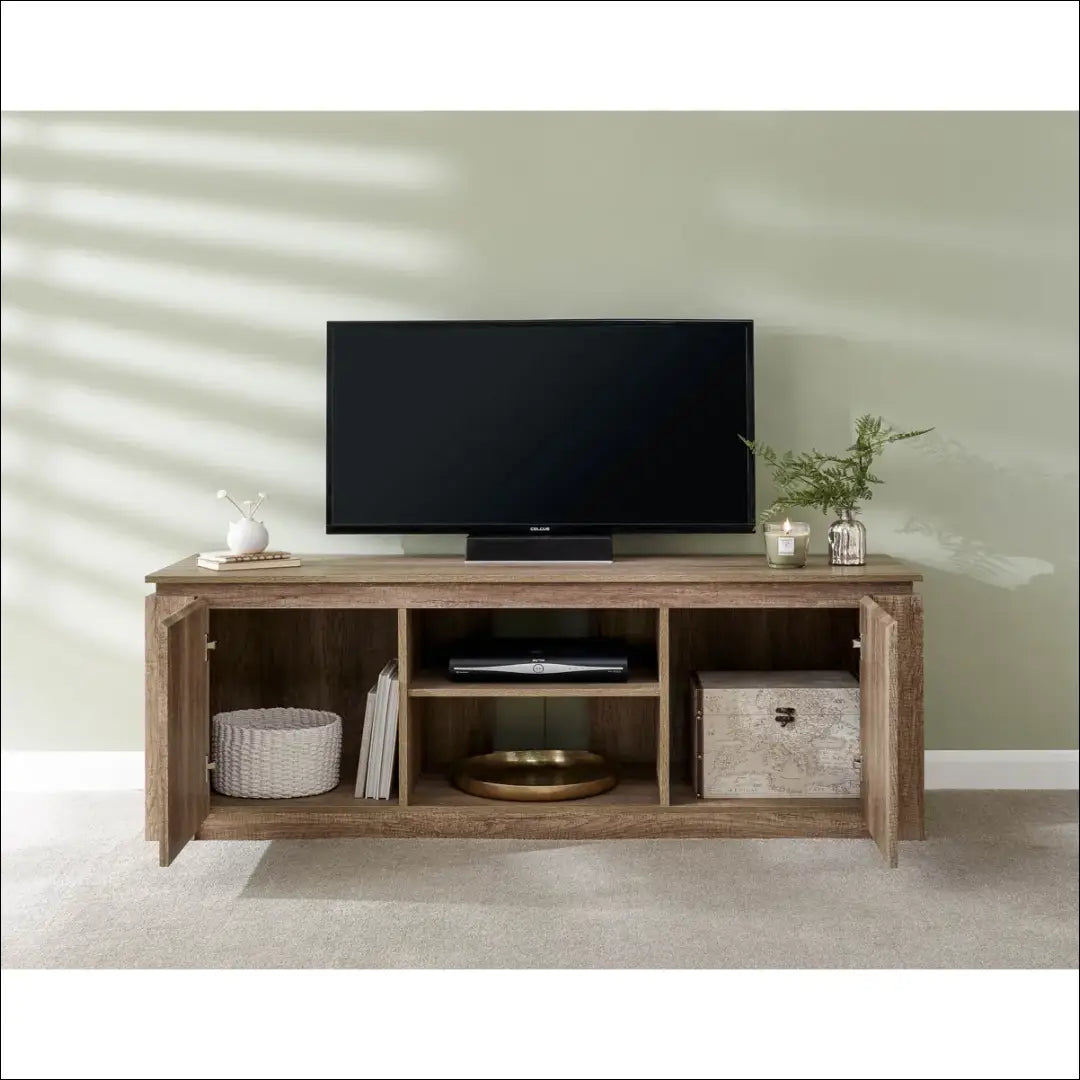 TV staliukas SI1847 - €153 Save 55% 100-200, __label:Pristatymas 1-2 d.d., color-ruda, material-mediena, svetaines €100