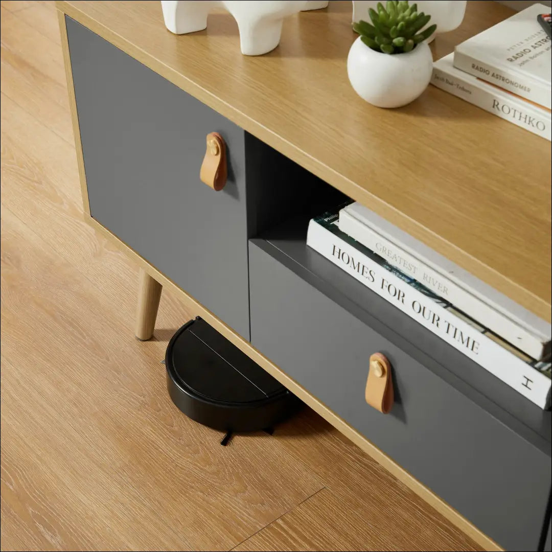 TV staliukas SI2251 - €170 Save 50% 100-200, __label:Pristatymas 1-2 d.d., color-pilka, color-ruda, material-mdf €100