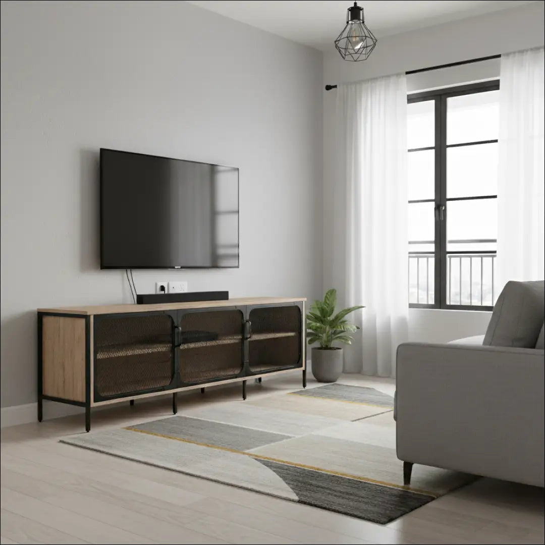 TV staliukas SI2304 - €120 Save 50% 100-200, __label:Pristatymas 1-2 d.d., color-juoda, color-ruda, material-mediena