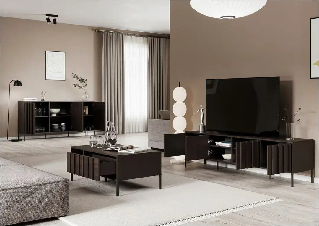 TV staliukas SI2479 - €145 Save 50% 100-200, __label:Pristatymas 1-2 d.d., color-ruda, material-mediena, Push