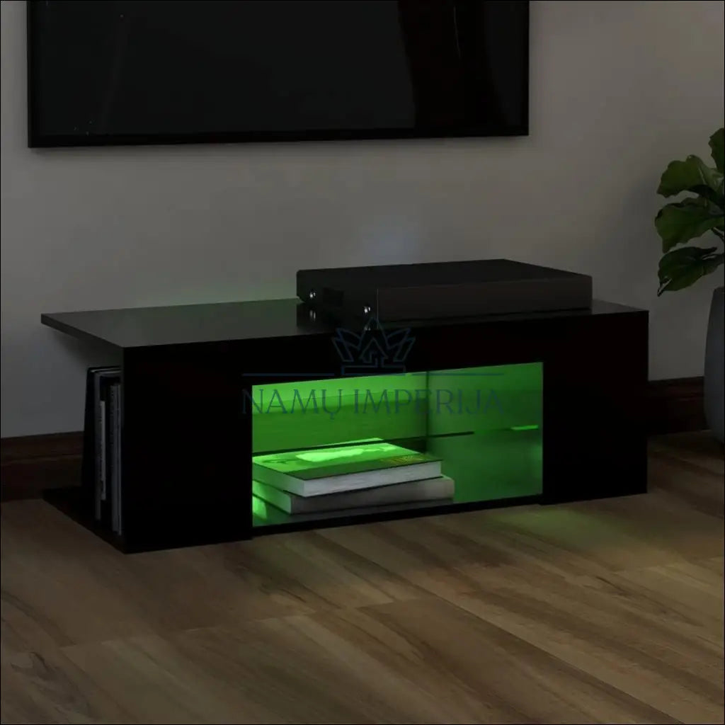TV staliukas su LED apšvietimu SI1799 €39 Save 50% 25 50, __label:Pristatymas 1 2 d.d., color juoda, material mediena,