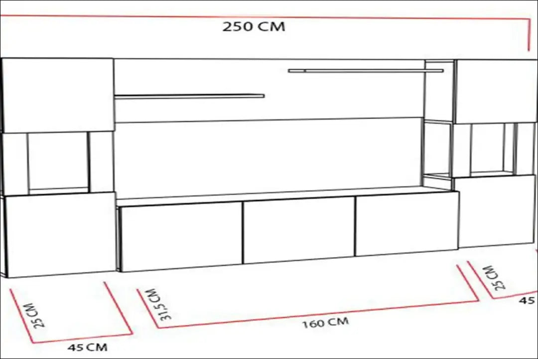 TV staliuko komplektas SI1137 - €210 Save 65% __label:Pristatymas 1-2 d.d., color-balta, color-ruda, material-mediena,