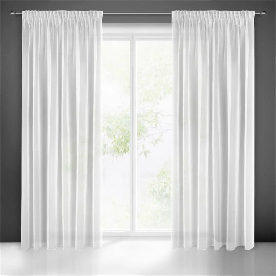 Užuolaida (135x270cm) DI10886 - €29 Save 50% 25-50, __label:Pristatymas 1-2 d.d., color-balta, material-poliesteris,