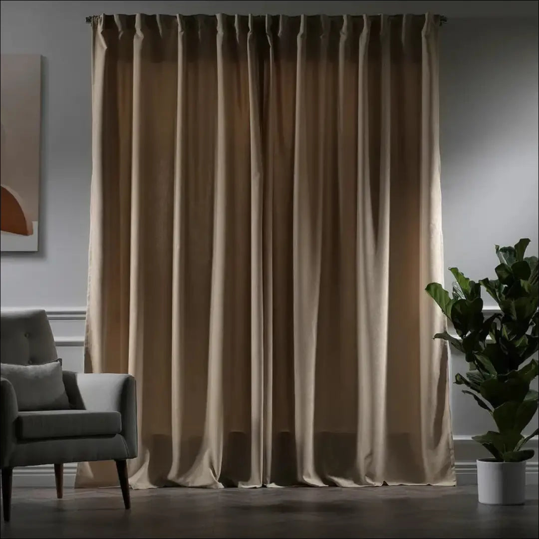 Užuolaida (140x295cm) DI8004 - €34 Save 50% 25-50, __label:Pristatymas 1-2 d.d., color-smelio, material-poliesteris,