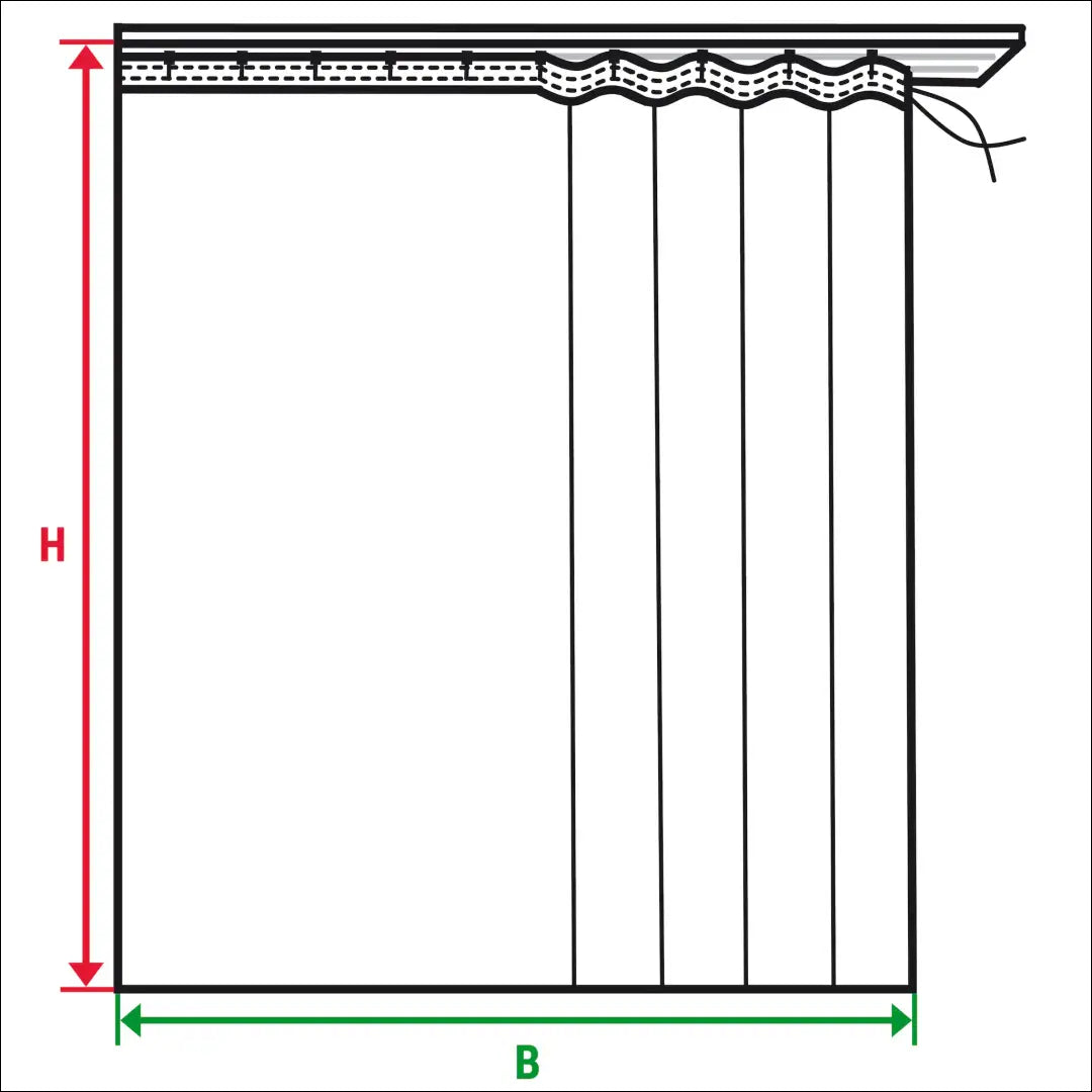 Užuolaida DA0230 - €27 Save 50% 25-50, interjeras, uzuolaidos €25 to €50 Curtains | Namų imperija Fast shipping