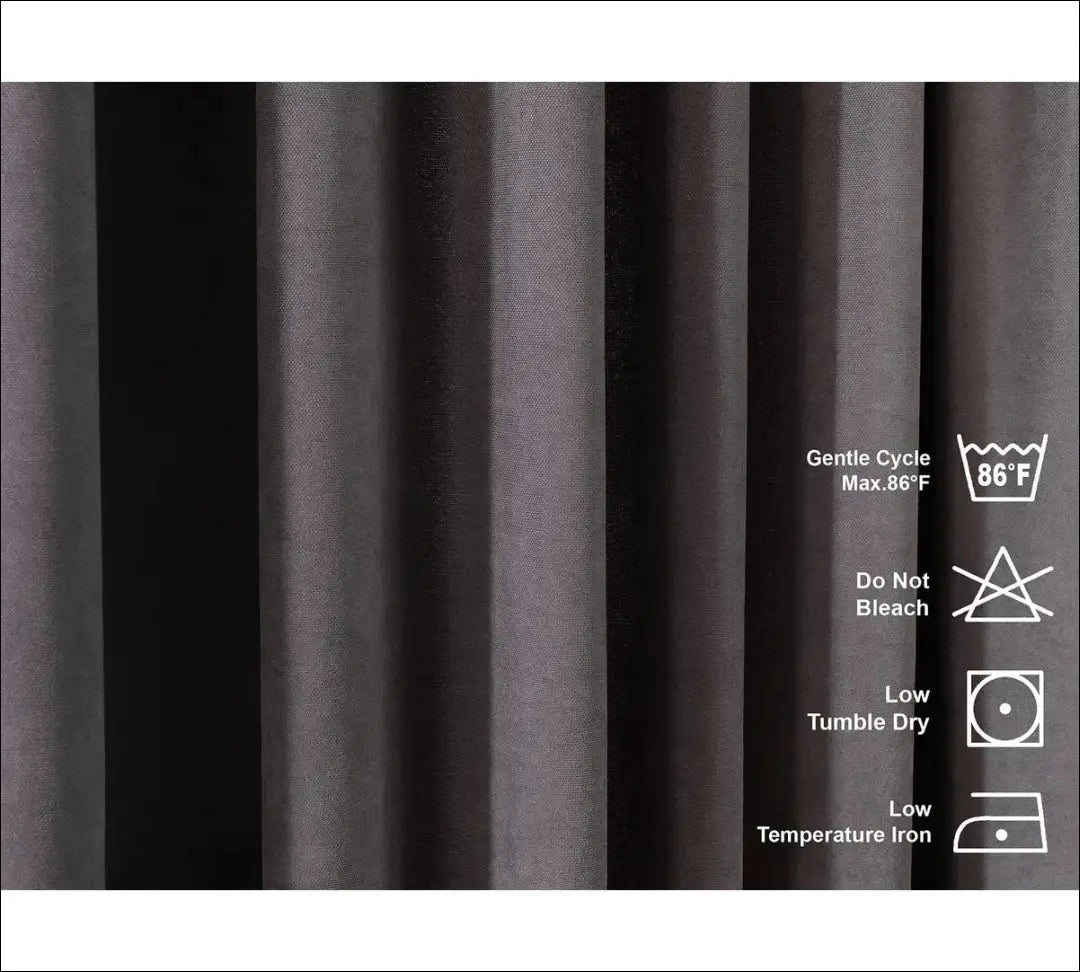 Užuolaida DI10005 - €35 Save 50% 25-50, __label:Pristatymas 1-2 d.d., color-pilka, material-aksomas,