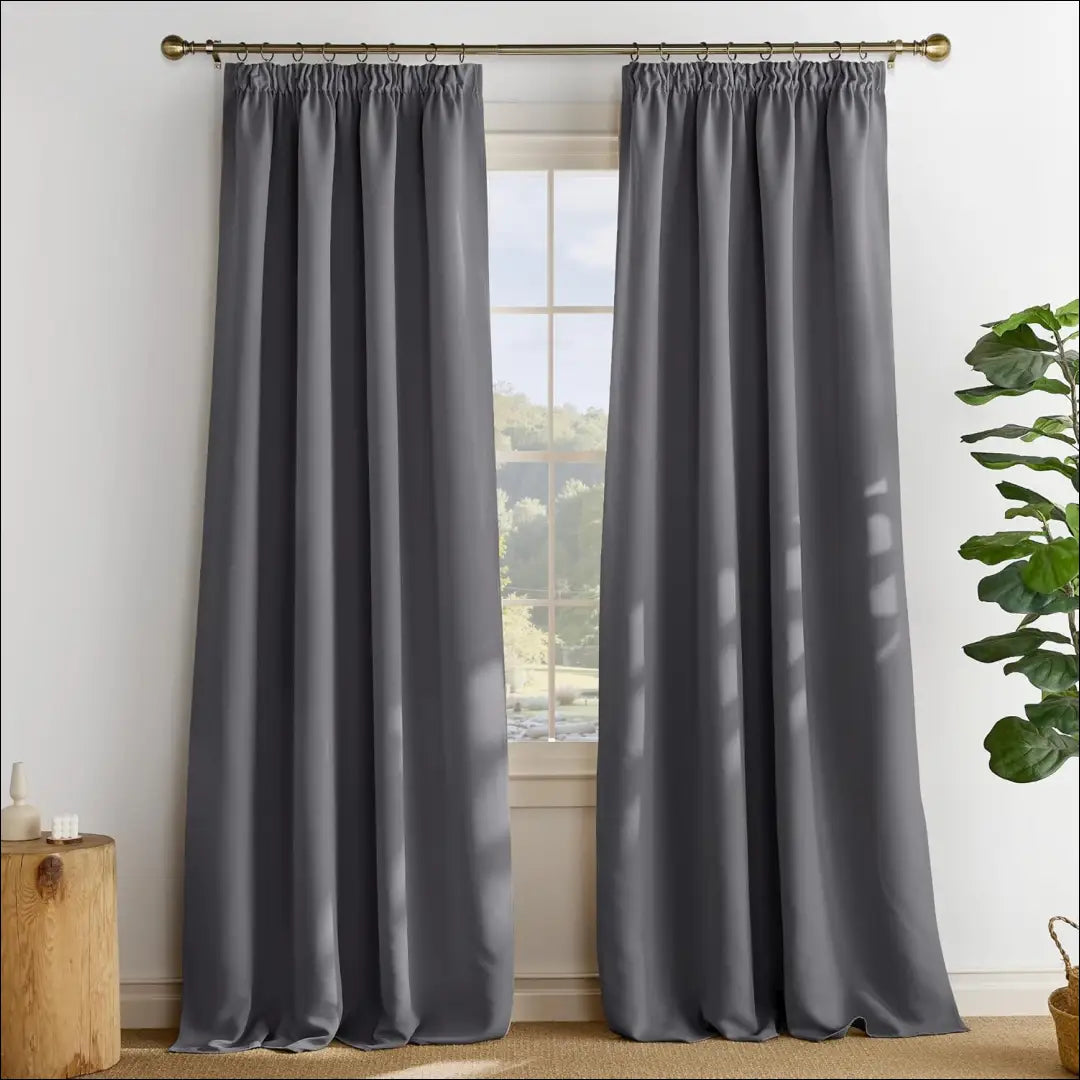 Užuolaida DI11388 - €39 Save 50% 25-50, __label:Pristatymas 1-2 d.d., color-pilka, material-poliesteris, tekstile €25