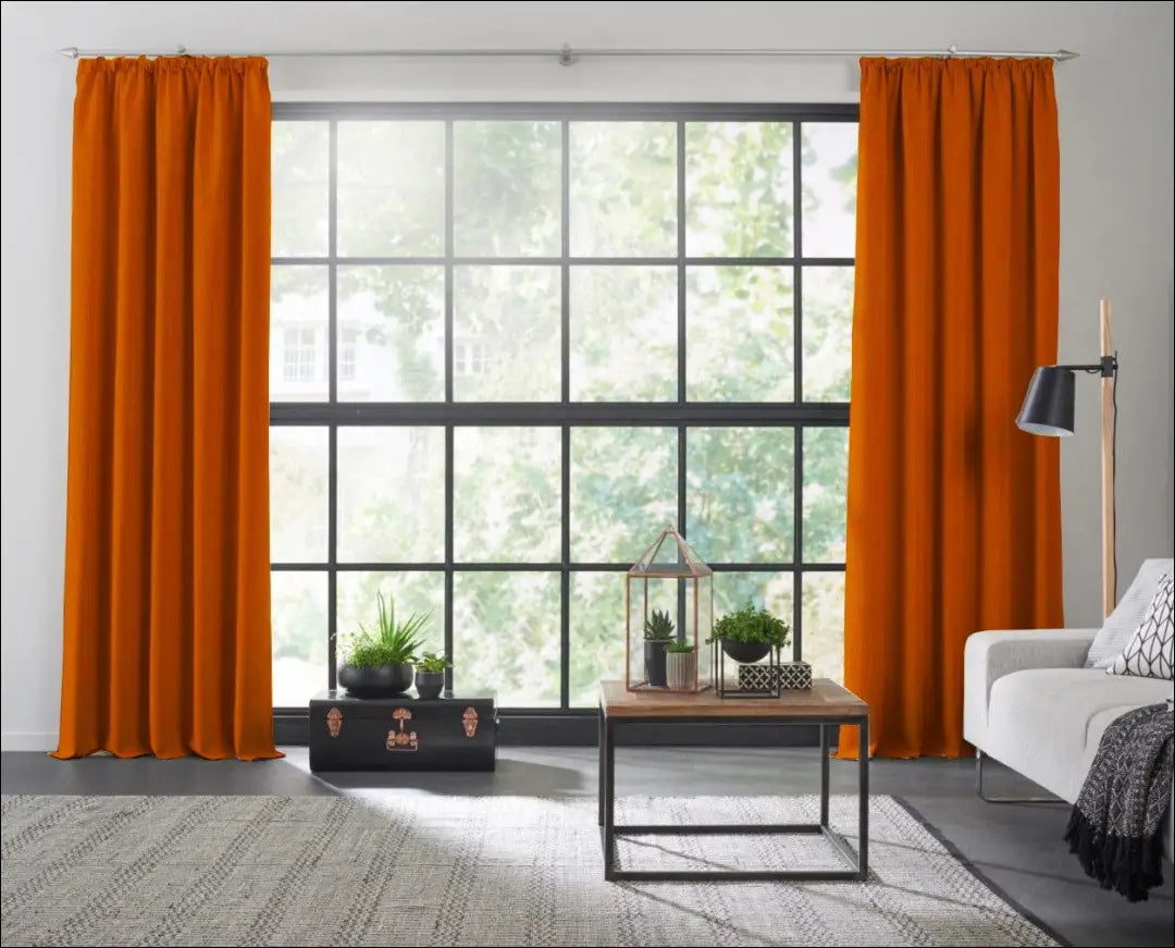 Užuolaida DI11421 - €22 Save 50% __label:Pristatymas 1-2 d.d., color-oranzine, color-ruda, material-poliesteris,