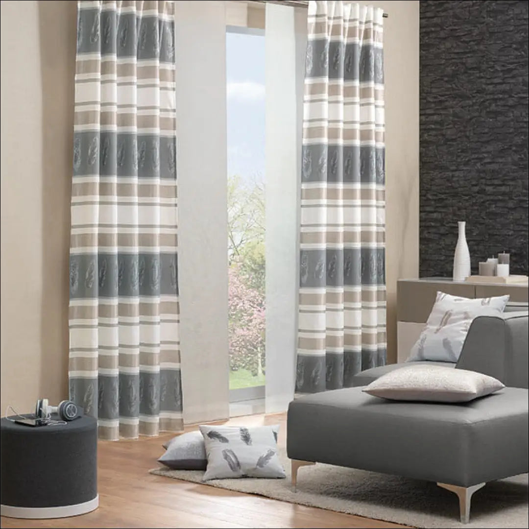 Užuolaida DI11633 - €22 Save 50% __label:Pristatymas 1-2 d.d., color-pilka, color-smelio, material-poliesteris,