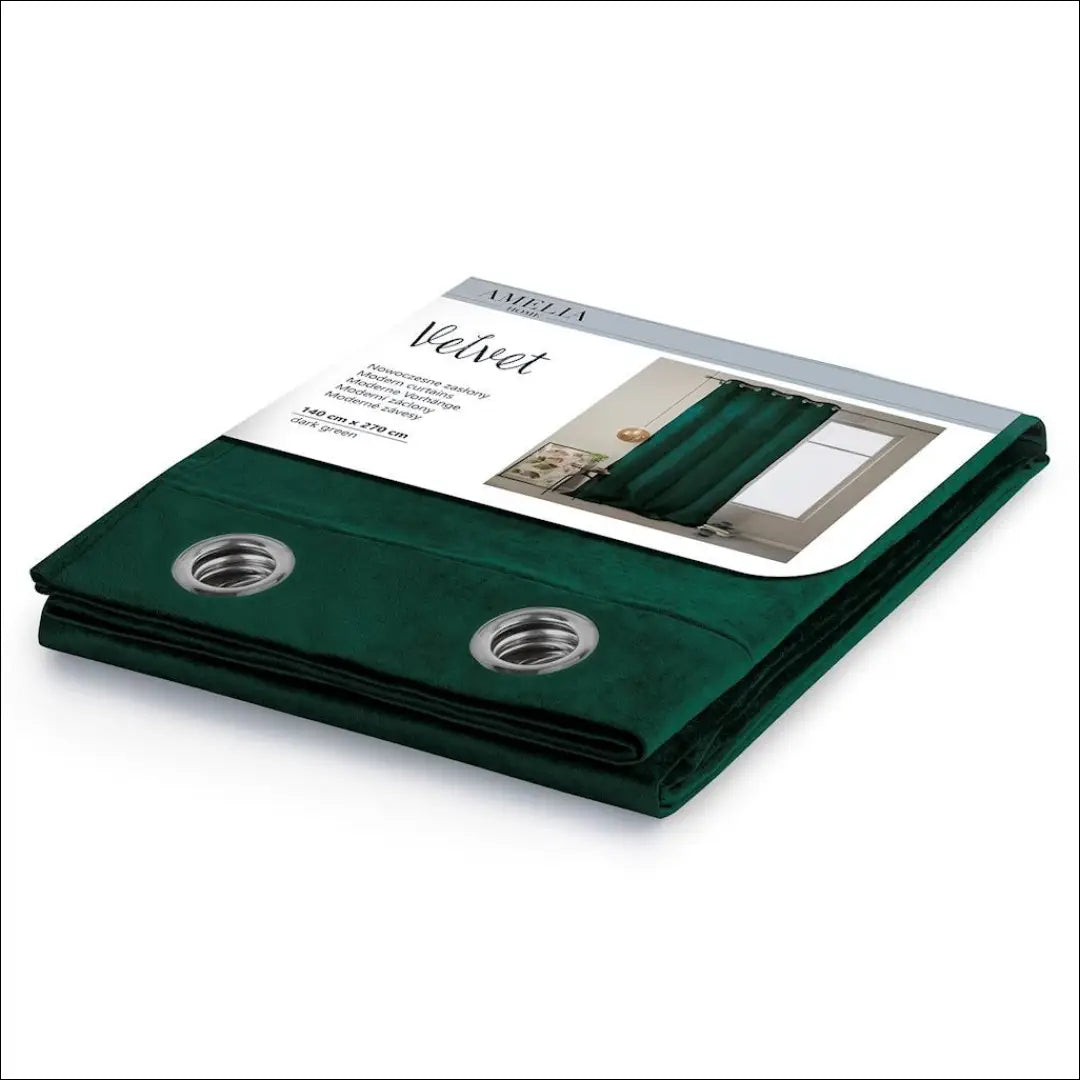Užuolaida DI11671 - €23 Save 50% __label:Pristatymas 1-2 d.d., color-zalia, material-aksomas, material-poliesteris,