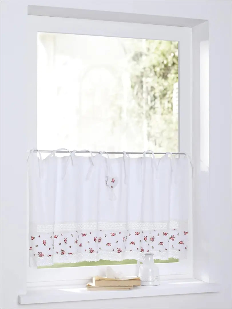 Užuolaida DI11687 - €17 Save 50% __label:Pristatymas 1-2 d.d., color-balta, color-rozine, material-medvilne, tekstile
