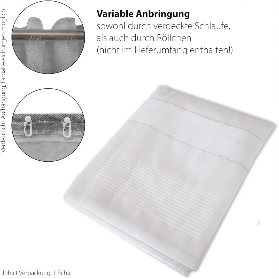 Užuolaida DI11719 - €17 Save 50% __label:Pristatymas 1-2 d.d., color-balta, material-poliesteris, tekstile, under-25