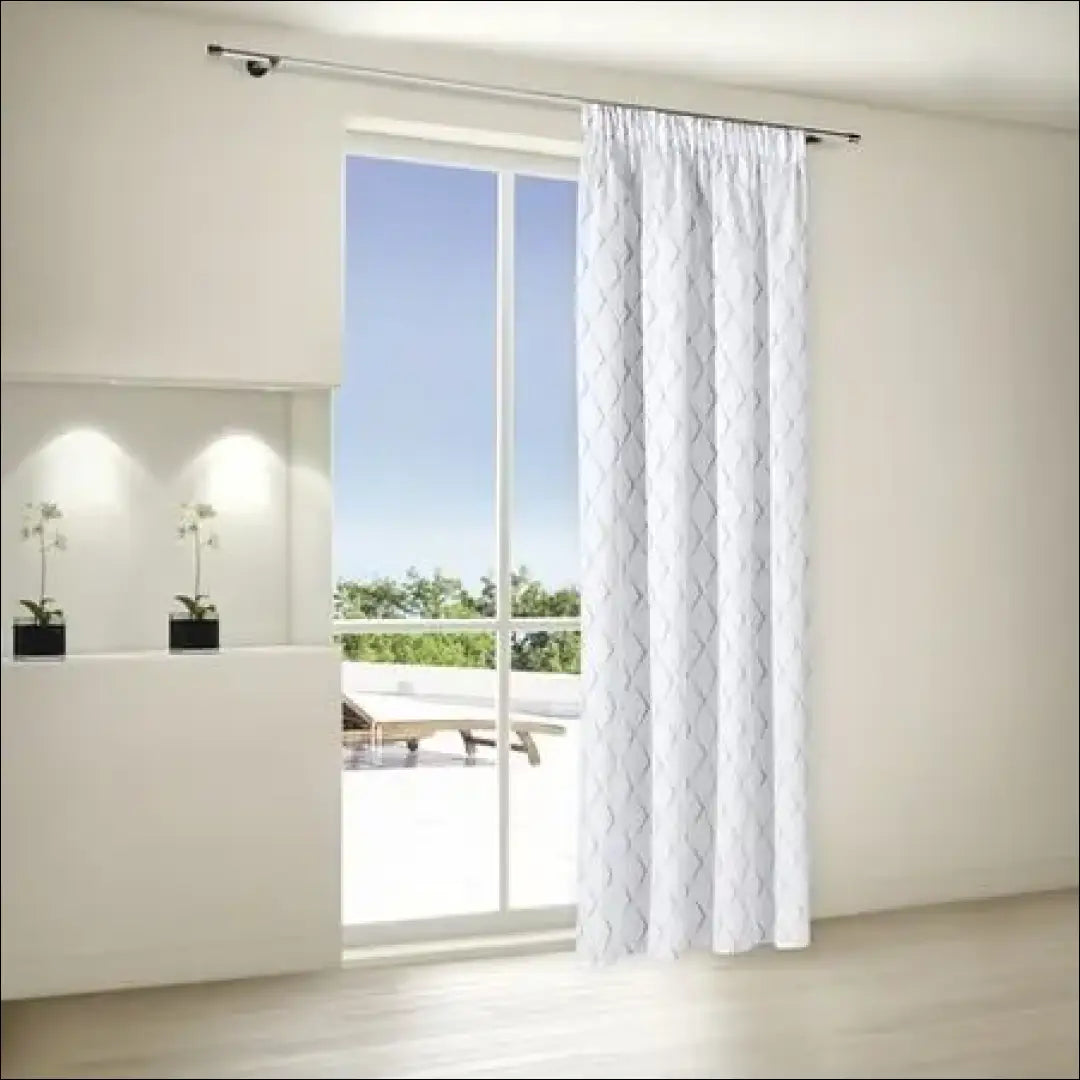 Užuolaida DI11827 - €10 Save 50% __label:Pristatymas 1-2 d.d., color-balta, color-pilka, material-medvilne,