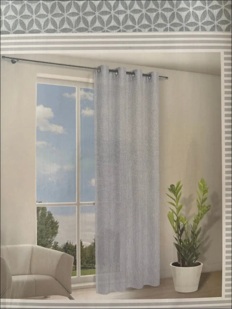 Užuolaida DI11861 - €10 Save 50% __label:Pristatymas 1-2 d.d., color-balta, color-pilka, material-poliesteris, tekstile