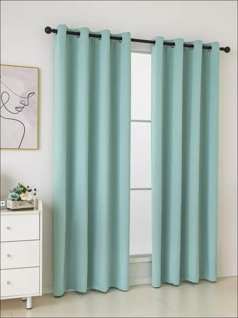 Užuolaida DI12042 - €22 Save 50% __label:Pristatymas 1-2 d.d., color-turkis, material-poliesteris, spalva-turkio,