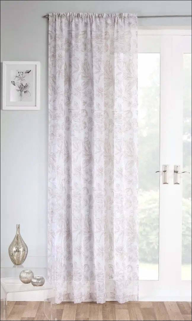 Užuolaida DI12093 - €29 Save 50% 25-50, __label:Pristatymas 1-2 d.d., color-balta, color-smelio, material-poliesteris