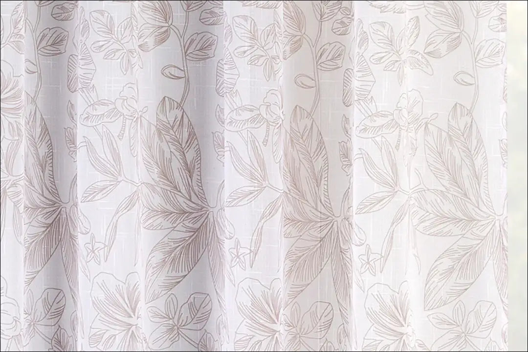 Užuolaida DI12093 - €29 Save 50% 25-50, __label:Pristatymas 1-2 d.d., color-balta, color-smelio, material-poliesteris
