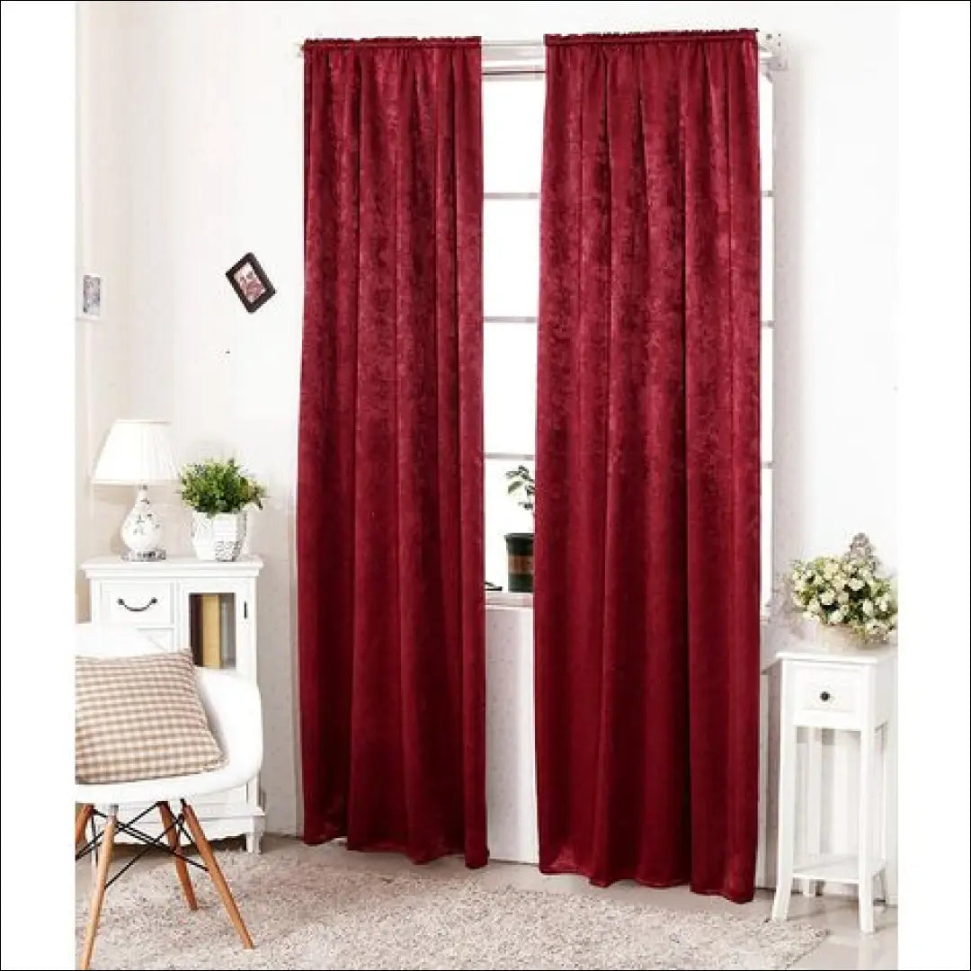 Užuolaida DI12106 - €12 Save 50% __label:Pristatymas 1-2 d.d., color-raudona, material-aksomas, material-poliesteris,