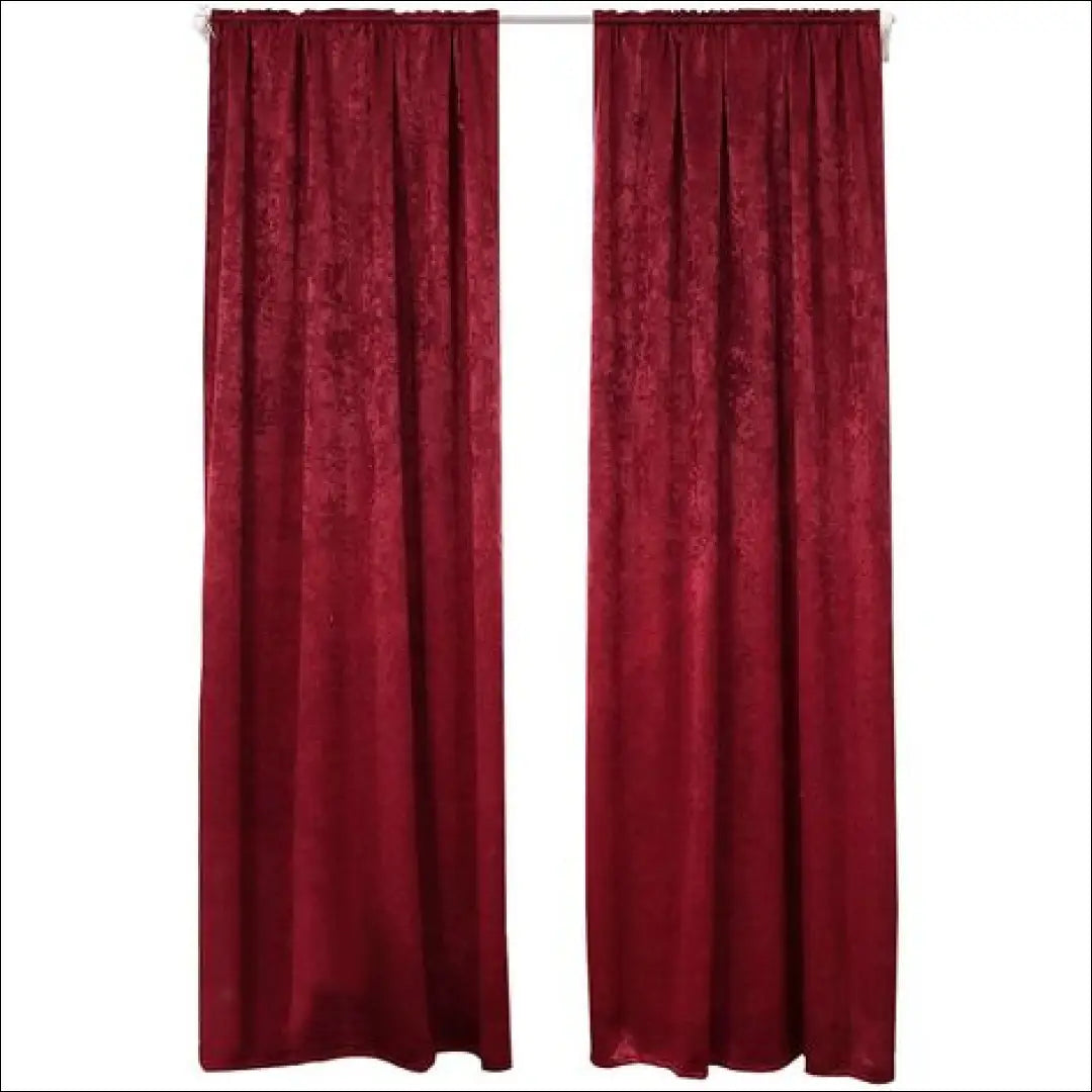Užuolaida DI12106 - €12 Save 50% __label:Pristatymas 1-2 d.d., color-raudona, material-aksomas, material-poliesteris,
