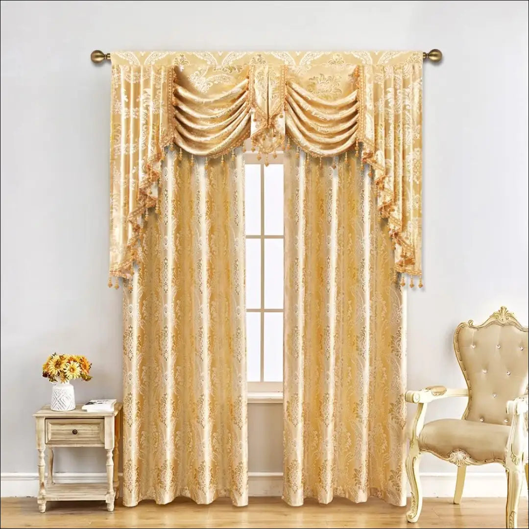Užuolaida DI12617 - €28 Save 50% 25-50, __label:Pristatymas 1-2 d.d., color-geltona, material-poliesteris, tekstile