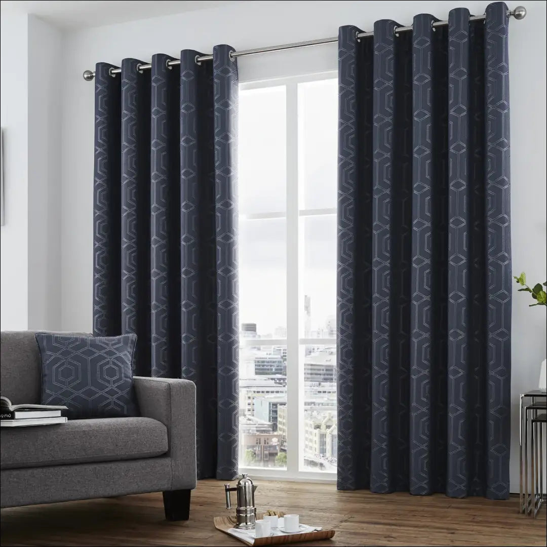Užuolaidų komplektas (2vnt) DI10235 - €88 Save 50% 50-100, __label:Pristatymas 1-2 d.d., color-melyna,